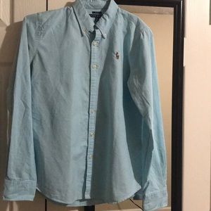 Raleigh Lauren button up. Slim fit. Size 10